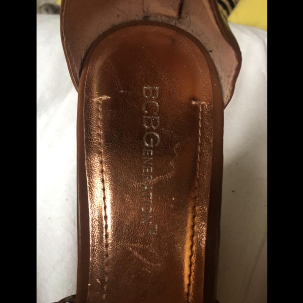 BCBGGeneration Wedge Sandals - Picture 5 of 5